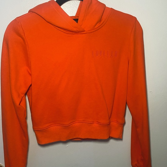 LOVELLO Bubblegum Hoodie (Orange) - Picture 3 of 4